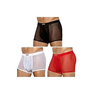 imagen visita la tienda de arjen kroos arjen kroos boxer para hombre pantalones cortos transparentes ropa interior malla boxershorts sexy calzoncillos para hombre