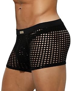imagen de visita la tienda de arjen kroos arjen kroos hombre boxer sexy transparentes malla de ropa interior elastico atractivo para homebre boxer brief calzoncillos