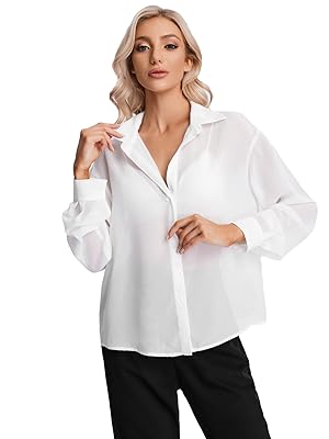 shein camisa transparente holgada